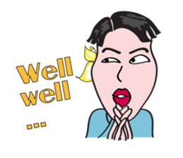 Unhappy Days of Fashion Lovely Boy sticker #15500968