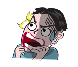 Unhappy Days of Fashion Lovely Boy sticker #15500970