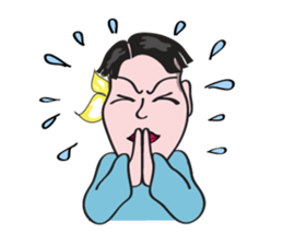 Unhappy Days of Fashion Lovely Boy sticker #15500973