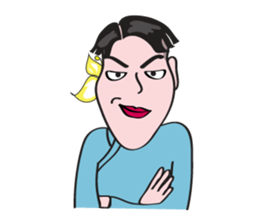 Unhappy Days of Fashion Lovely Boy sticker #15500978