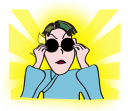 Unhappy Days of Fashion Lovely Boy sticker #15500979