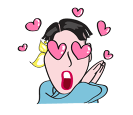 Unhappy Days of Fashion Lovely Boy sticker #15500984