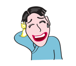 Unhappy Days of Fashion Lovely Boy sticker #15500985