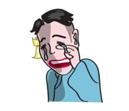 Unhappy Days of Fashion Lovely Boy sticker #15500986