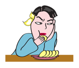 Unhappy Days of Fashion Lovely Boy sticker #15500990