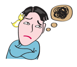 Unhappy Days of Fashion Lovely Boy sticker #15500991