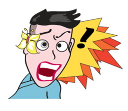 Unhappy Days of Fashion Lovely Boy sticker #15500992