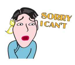 Unhappy Days of Fashion Lovely Boy sticker #15500997