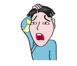 Unhappy Days of Fashion Lovely Boy sticker #15500998