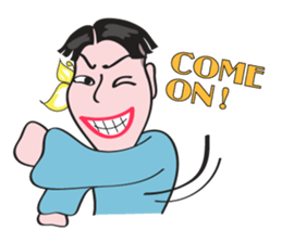 Unhappy Days of Fashion Lovely Boy sticker #15500999