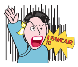 Unhappy Days of Fashion Lovely Boy sticker #15501000