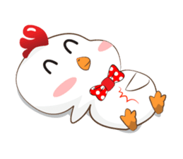 Little cute chicken sticker #15501226