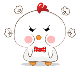 Little cute chicken sticker #15501235