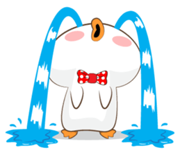 Little cute chicken sticker #15501240