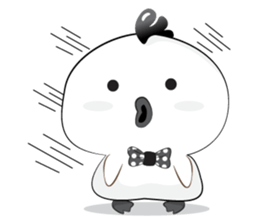 Little cute chicken sticker #15501244