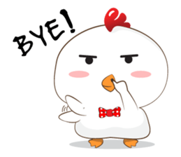 Little cute chicken sticker #15501249