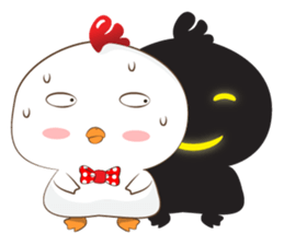 Little cute chicken sticker #15501252