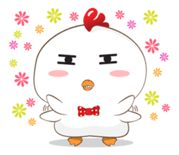 Little cute chicken sticker #15501255