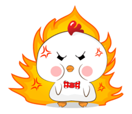Little cute chicken sticker #15501257