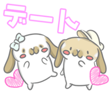 rabbit cute sticker kanarico2 part2 sticker #15501362