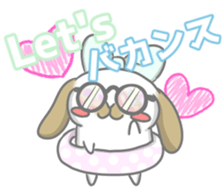 rabbit cute sticker kanarico2 part2 sticker #15501393