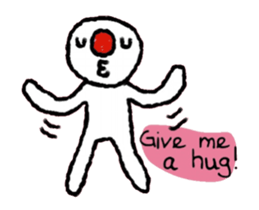 Red Nose (Animated) Eng sticker #15501398