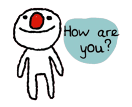 Red Nose (Animated) Eng sticker #15501412