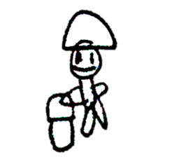 Jonathan's drawing2 sticker #15501614