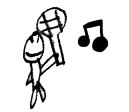 Jonathan's drawing2 sticker #15501624