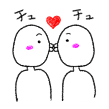 Crayon scribble sticker #15501658
