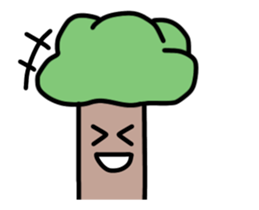 It moves! It is! It is! Tree-kun sticker #15502022