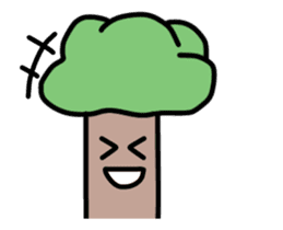 It moves! It is! It is! Tree-kun sticker #15502022