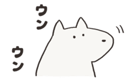 POLAR BEAR DOG 2 sticker #15503646