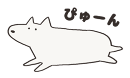 POLAR BEAR DOG 2 sticker #15503661