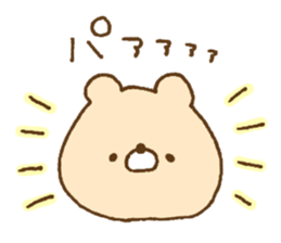 Fluffy cat and bear and rabbit sticker #15503972