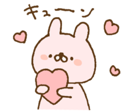 Fluffy cat and bear and rabbit sticker #15503973