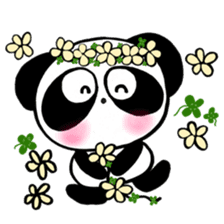 Pretty PANDA P-chan SPRING sticker #15504125