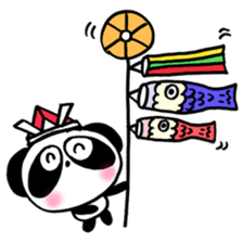 Pretty PANDA P-chan SPRING sticker #15504127