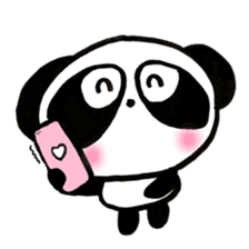 Pretty PANDA P-chan SPRING sticker #15504143