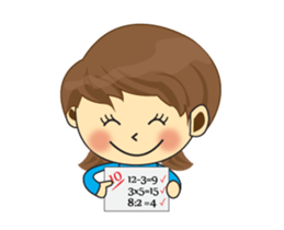 One of us: Lovely Girl, Daily Animated sticker #15504434