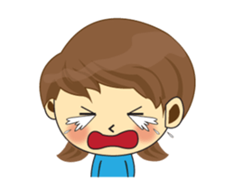 One of us: Lovely Girl, Daily Animated sticker #15504435