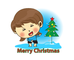 One of us: Lovely Girl, Daily Animated sticker #15504437