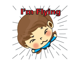 One of us: Lovely Girl, Daily Animated sticker #15504439