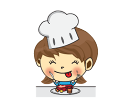 One of us: Lovely Girl, Daily Animated sticker #15504444