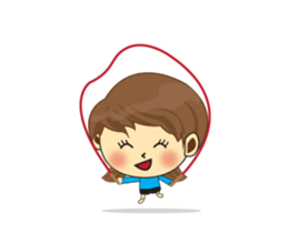 One of us: Lovely Girl, Daily Animated sticker #15504457