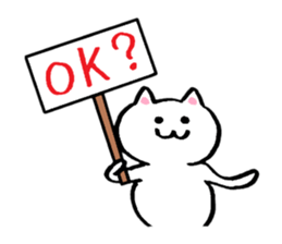 Cat like movie production sticker #15504882