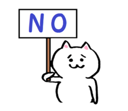 Cat like movie production sticker #15504884