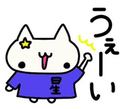 Hoshi's name sticker sticker #15505005