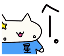 Hoshi's name sticker sticker #15505008