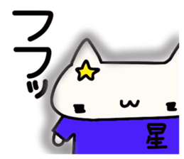 Hoshi's name sticker sticker #15505010